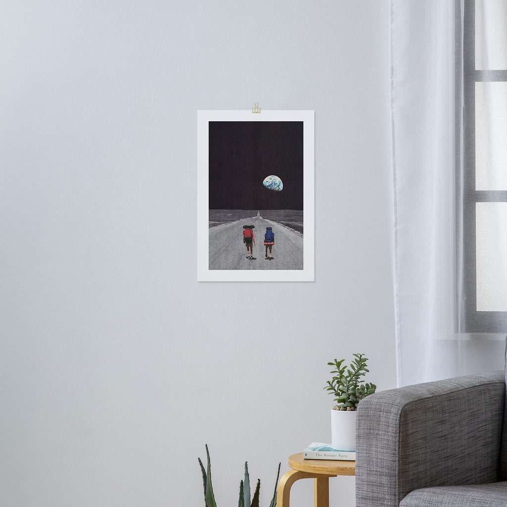Cosmic Trek Art Print Gallery Image 3