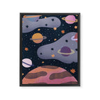 Cosmos #3 Framed Canvas Print Gallery Image 6