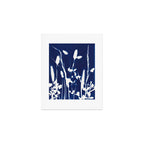 Cyan Herbarium #1 Art Print Gallery Image 1
