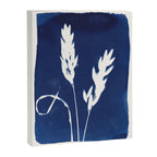Cyan Herbarium #2 Canvas Print Gallery Image 6