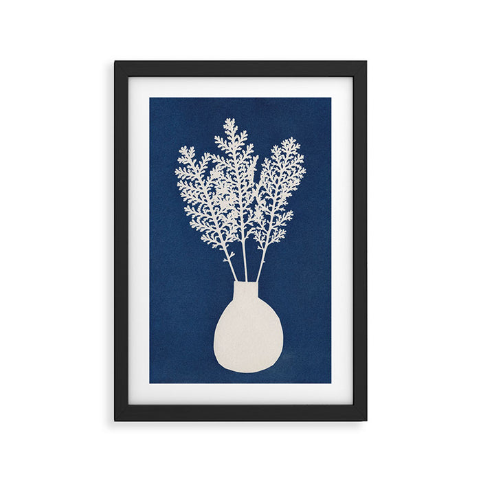 Cyanotype Still Life Studies #4 Framed Art Print Gallery Image 1