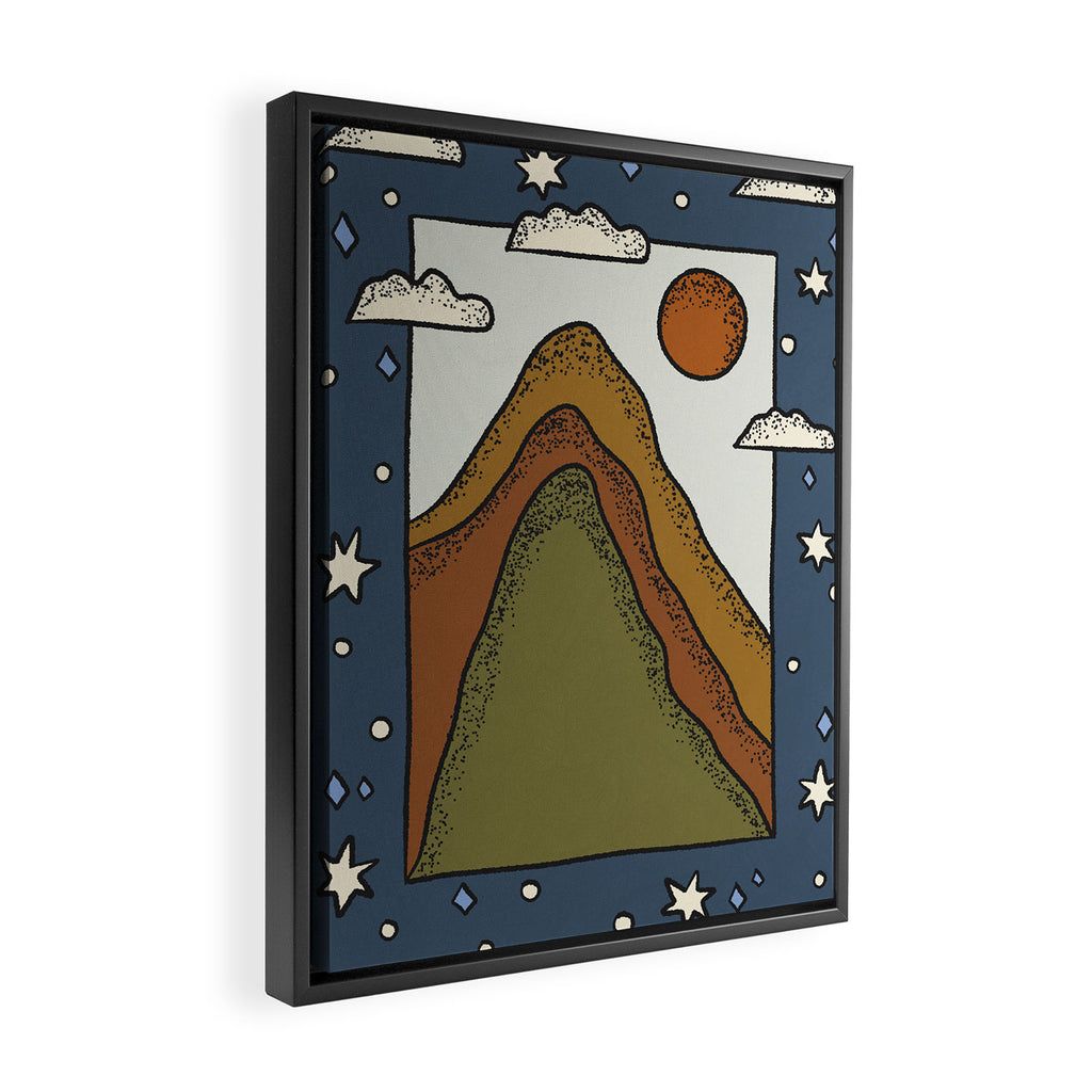 Day & Night Framed Canvas Print Gallery Image 2