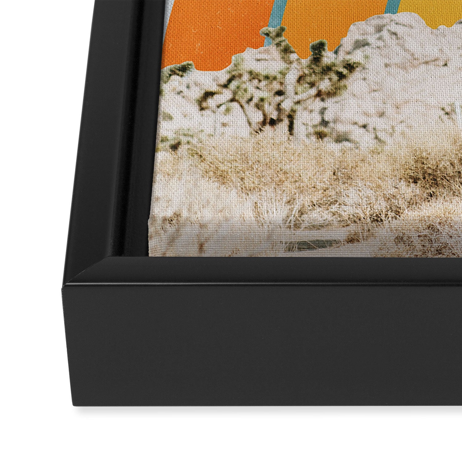 Desertscape Framed Canvas Print Gallery Image 3