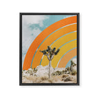 Desertscape Framed Canvas Print Gallery Image 8