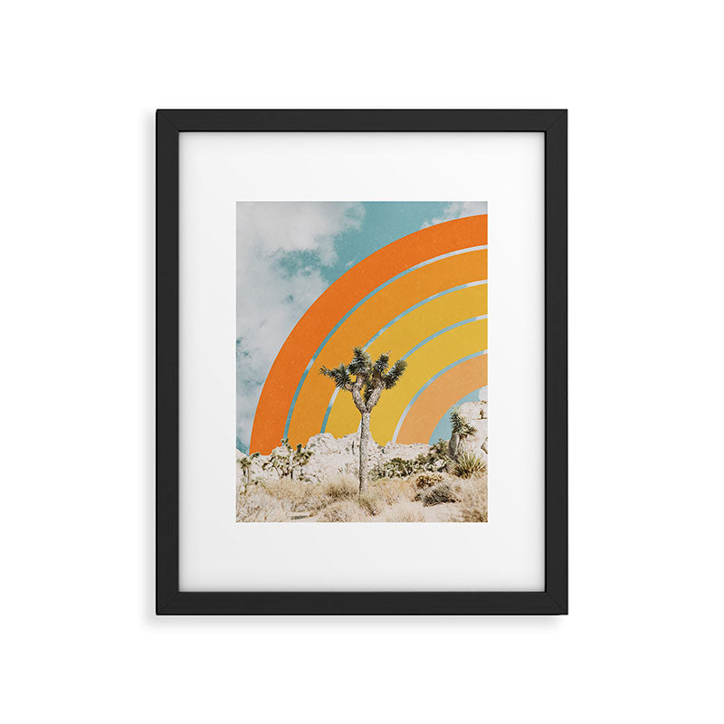 Desertscape Framed Art Print Gallery Image 6