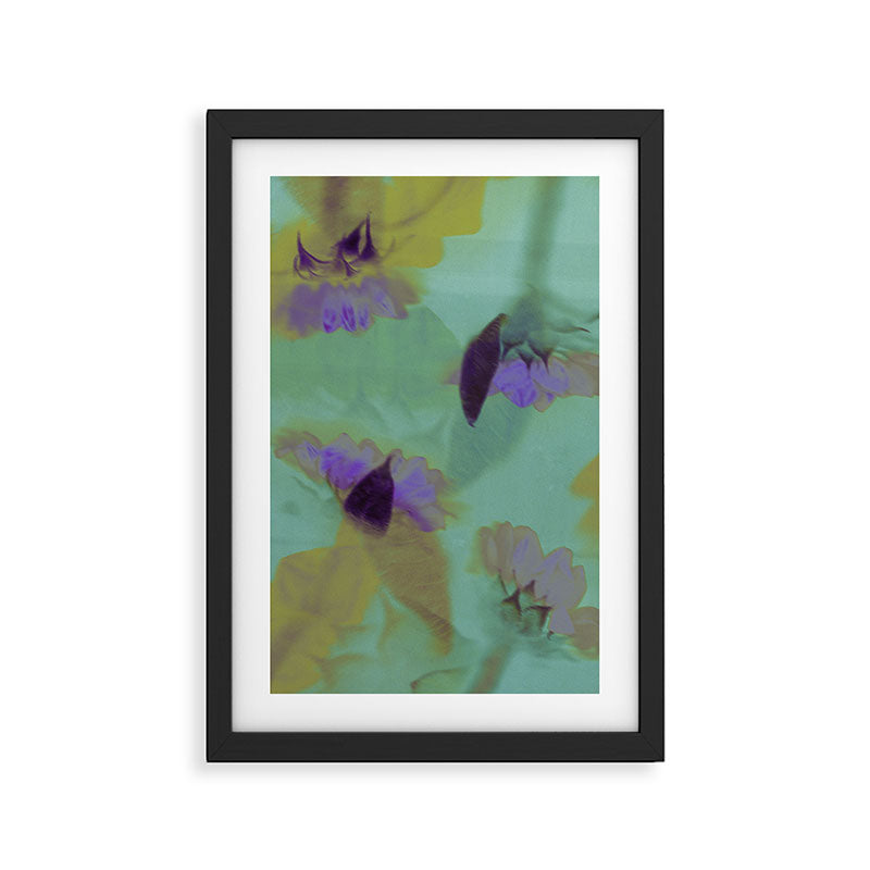 Digital Bloom #2 Framed Art Print Gallery Image 2
