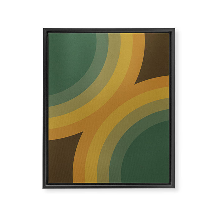 Double Rainbow #2 Framed Canvas Print Gallery Image 1