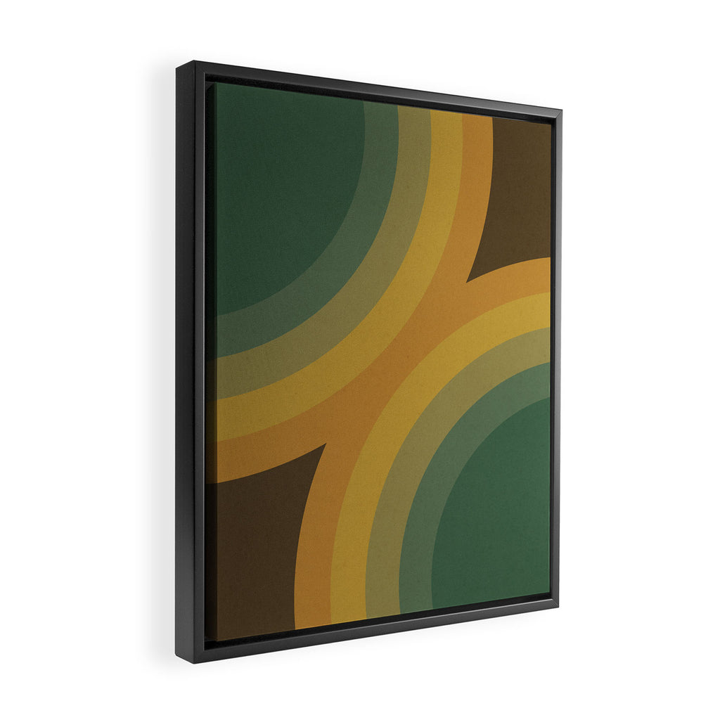 Double Rainbow #2 Framed Canvas Print Gallery Image 2
