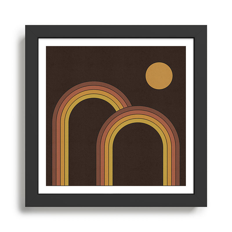 Double Rainbow #3 Framed Art Print Gallery Image 1