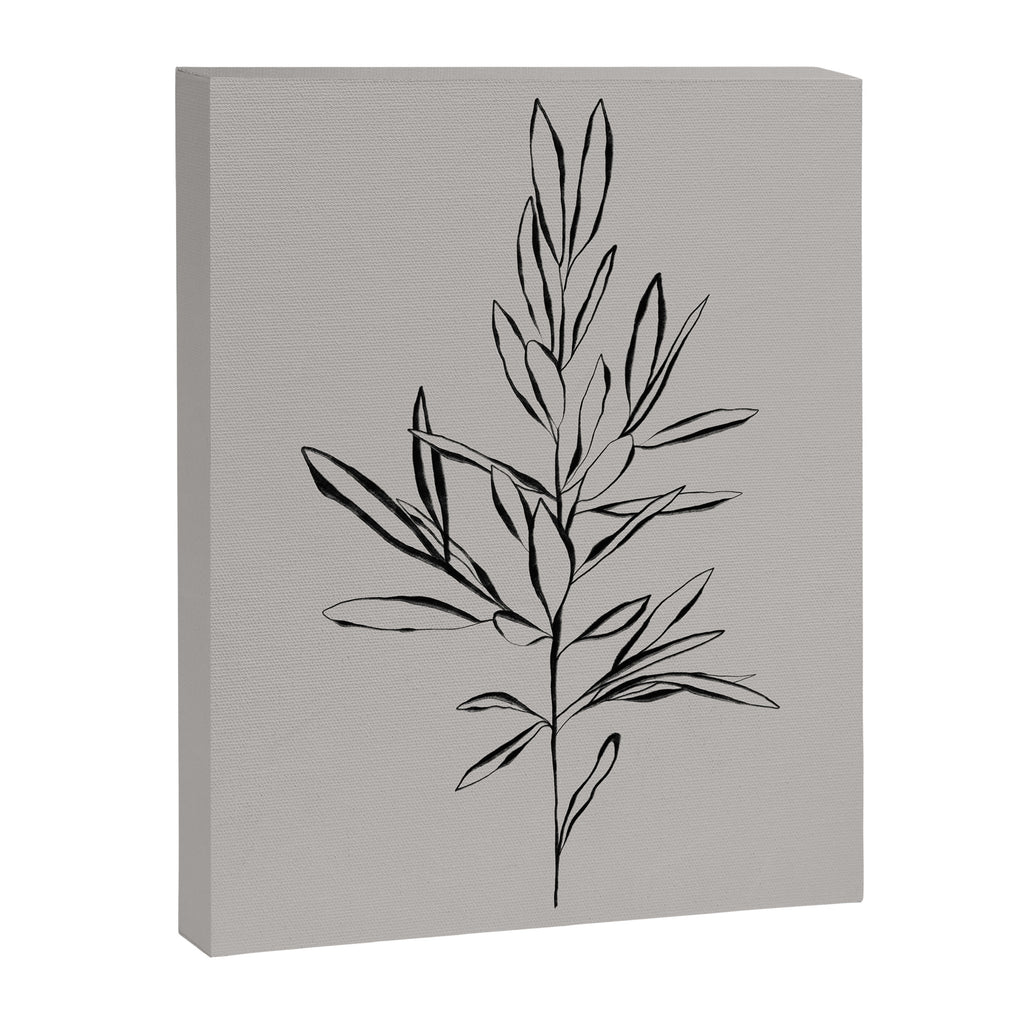 Elegant Olive Branch Canvas Print Gallery Image 6