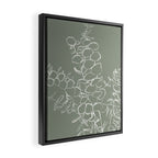 Eucalyptus Bunch Framed Canvas Print Gallery Image 2