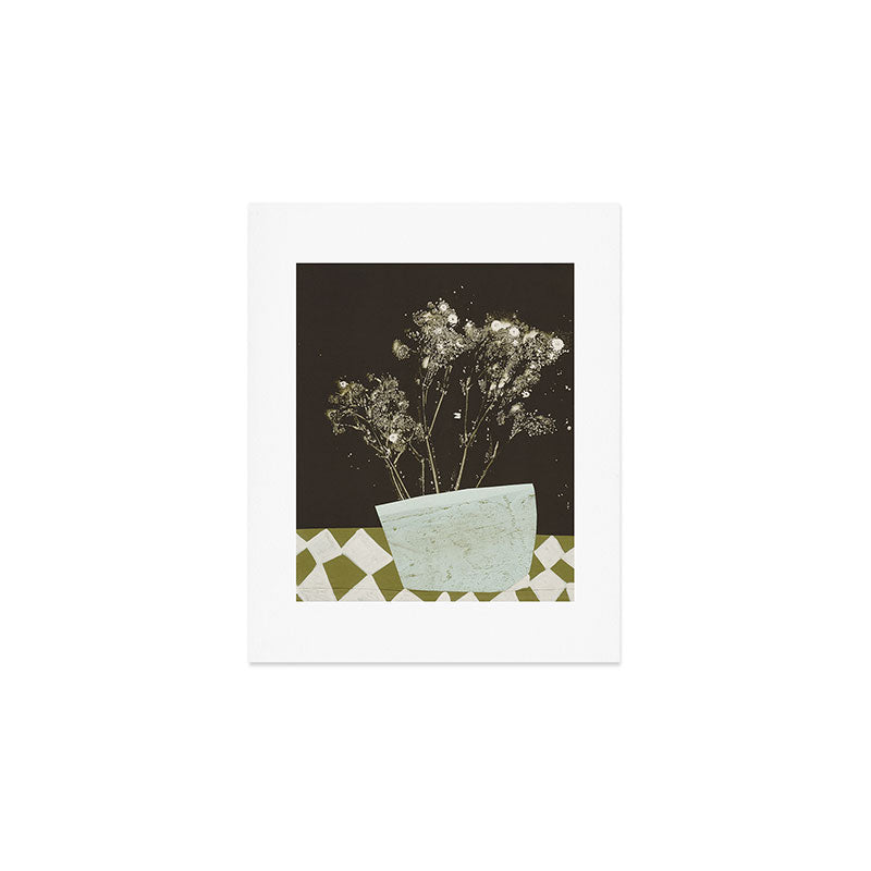 Everyday Simplicity - Blooming Pot Art Print Gallery Image 1