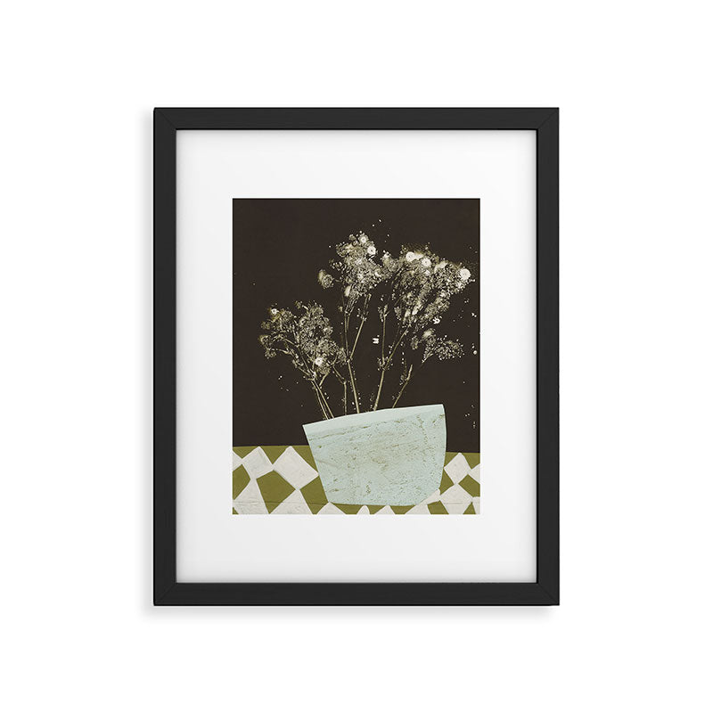 Everyday Simplicity - Blooming Pot Framed Art Print Gallery Image 5