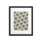 Eyes #1 Framed Art Print Gallery Image 5