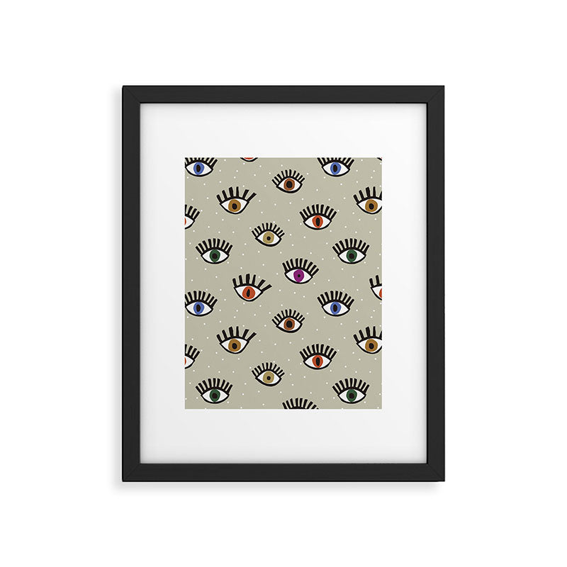 Eyes #1 Framed Art Print Gallery Image 5