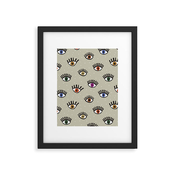 Eyes #1 Framed Art Print Gallery Image 1