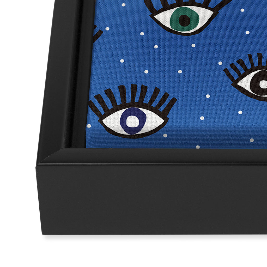Eyes #2 Framed Canvas Print Gallery Image 3