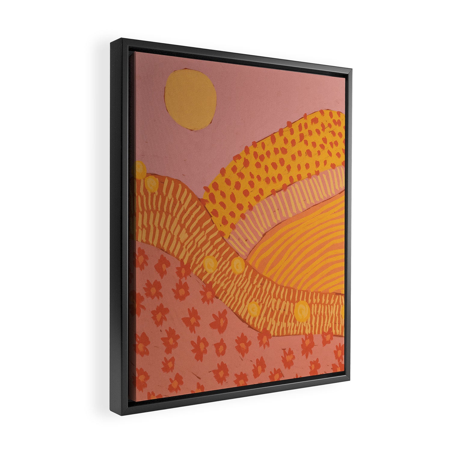 Fairy Tale Landscape #3 Framed Canvas Print Gallery Image 2