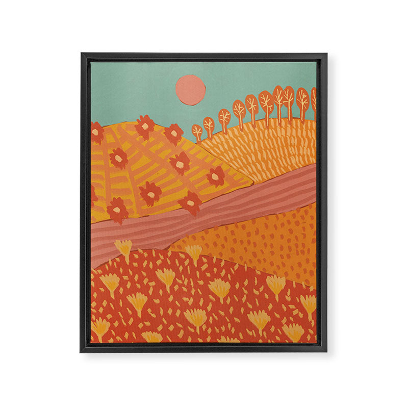 Fairy Tale Landscape #4 Framed Canvas Print Gallery Image 8