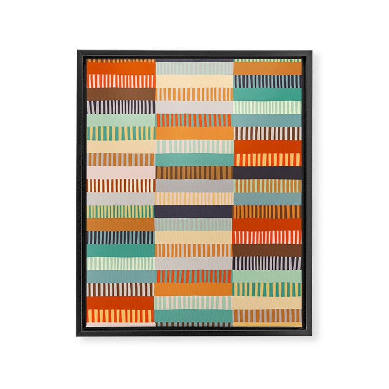 Fall Grandmother's Quilt I Framed Canvas Print Gallery Image 8