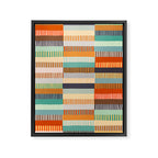 Fall Grandmother's Quilt I Framed Canvas Print Gallery Image 8