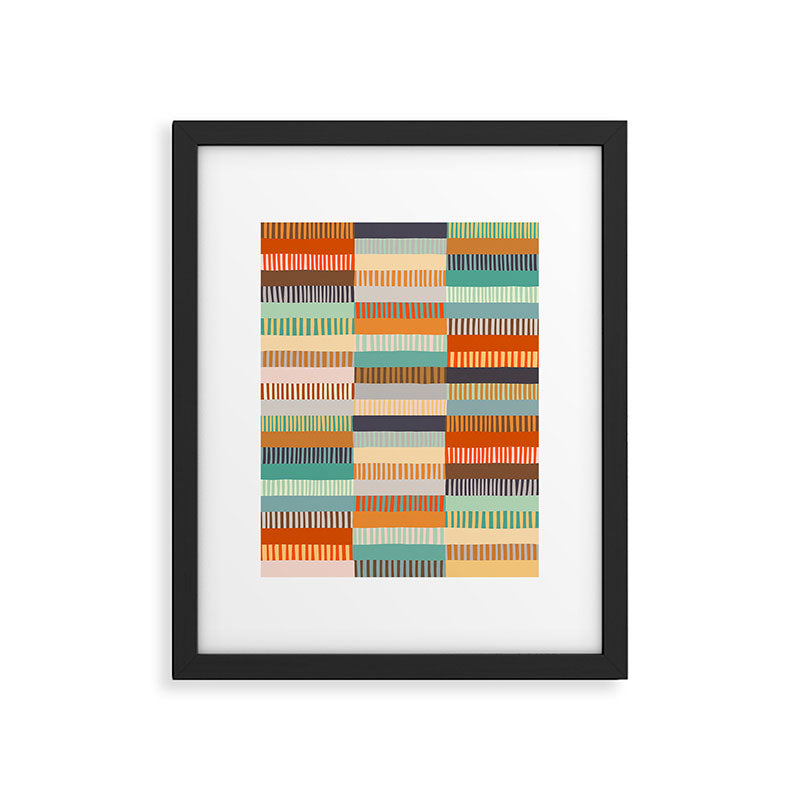 Fall Grandmother's Quilt I Framed Art Print Gallery Image 4