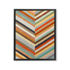 Fall Grandmother's Quilt II Framed Canvas Print Gallery Image 8