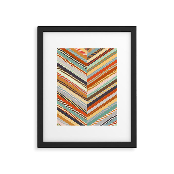 Fall Grandmother's Quilt II Framed Art Print Gallery Image 1