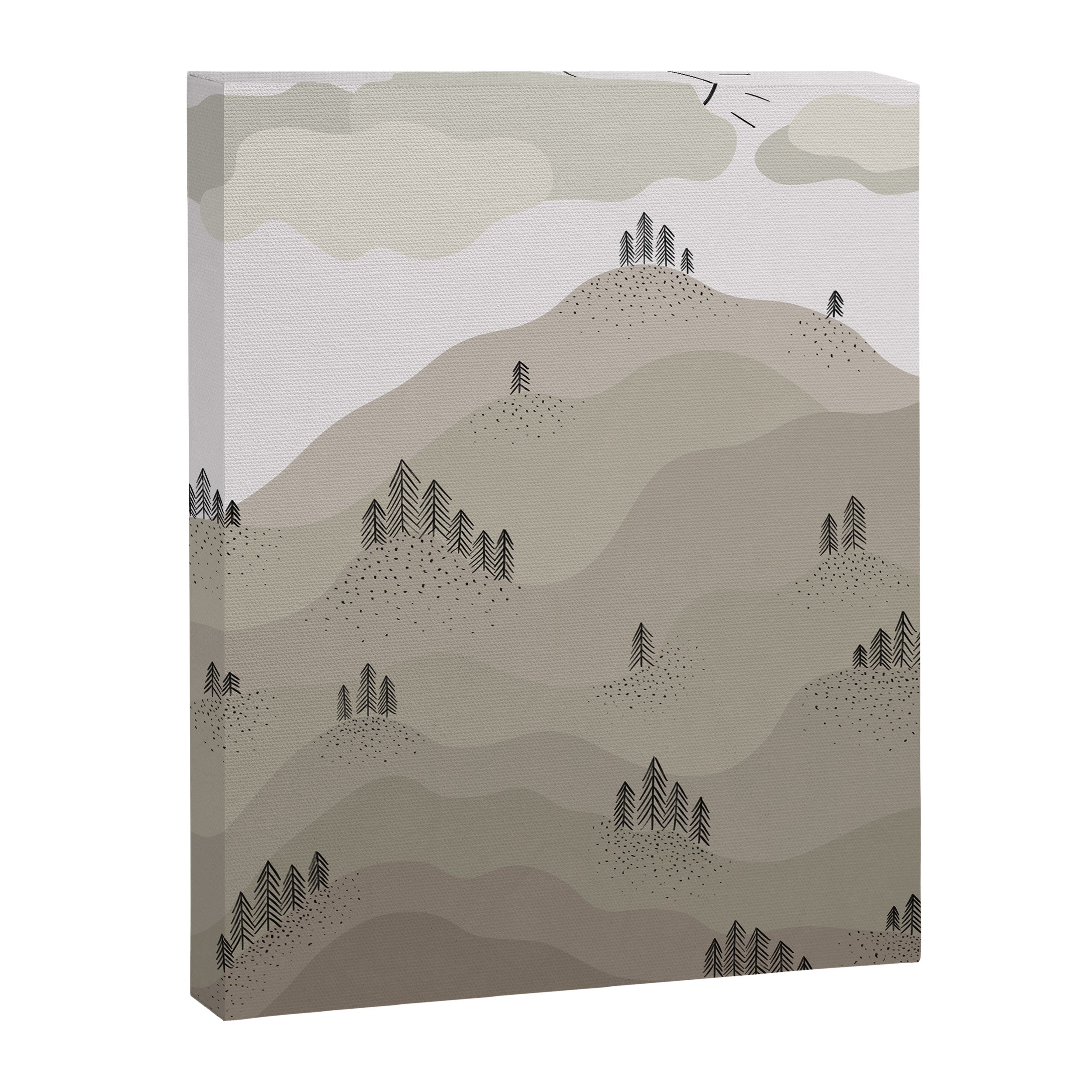 Fall Hills Canvas Print Gallery Image 6