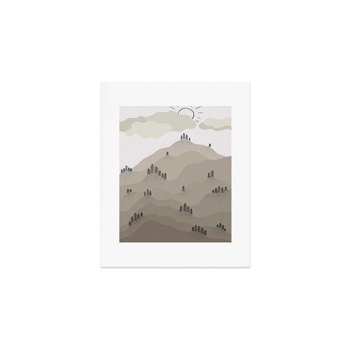 Fall Hills Art Print Gallery Image 1