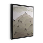 Fall Hills Framed Canvas Print Gallery Image 2