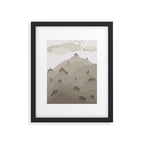 Fall Hills Framed Art Print Gallery Image 5