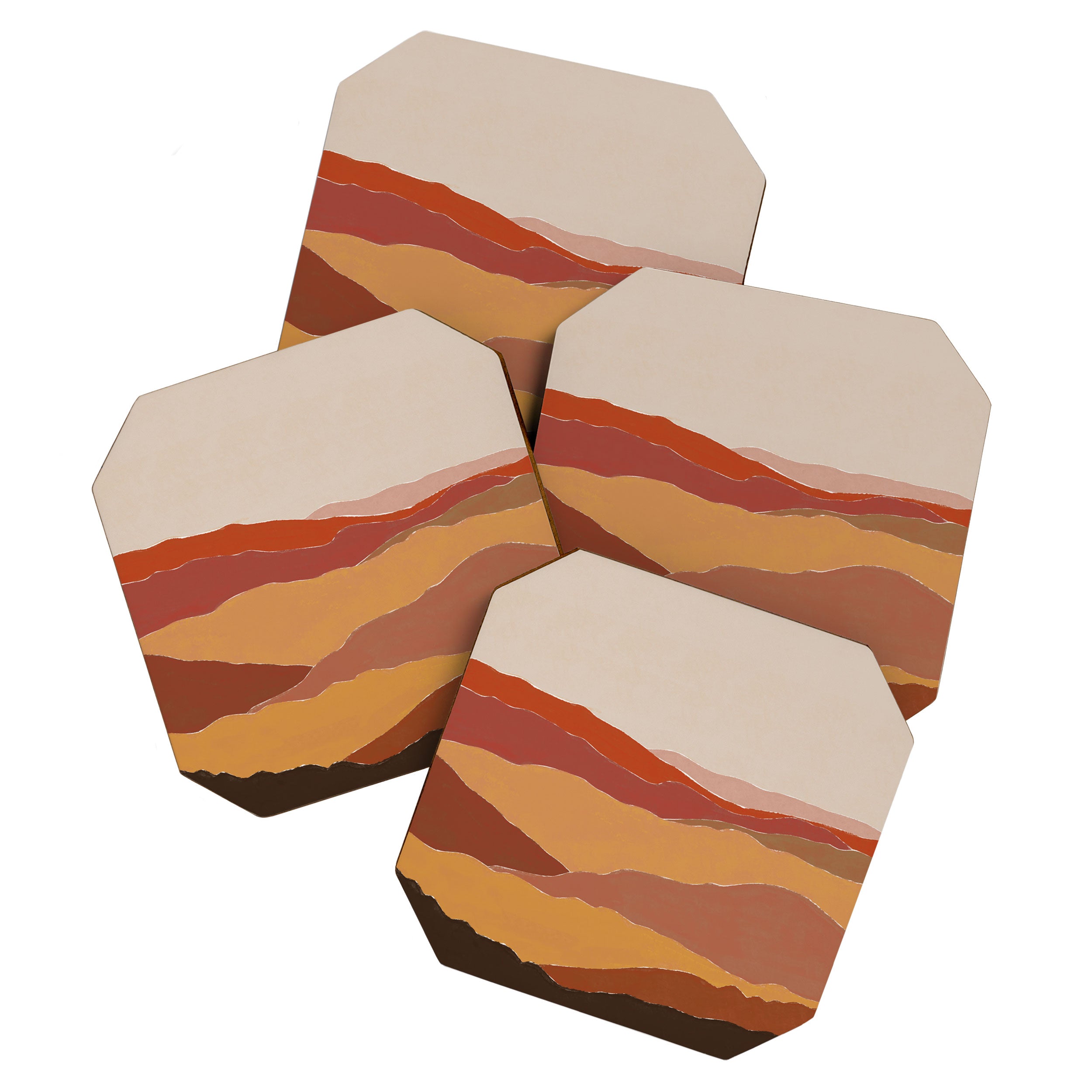 Fall Mountains Coaster Gallery Image 1
