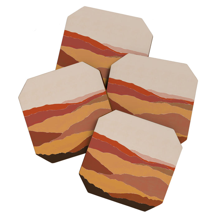 Fall Mountains Coaster Gallery Image 1