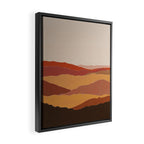 Fall Mountains Framed Canvas Print Gallery Image 2