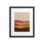 Fall Mountains Framed Art Print Gallery Image 5