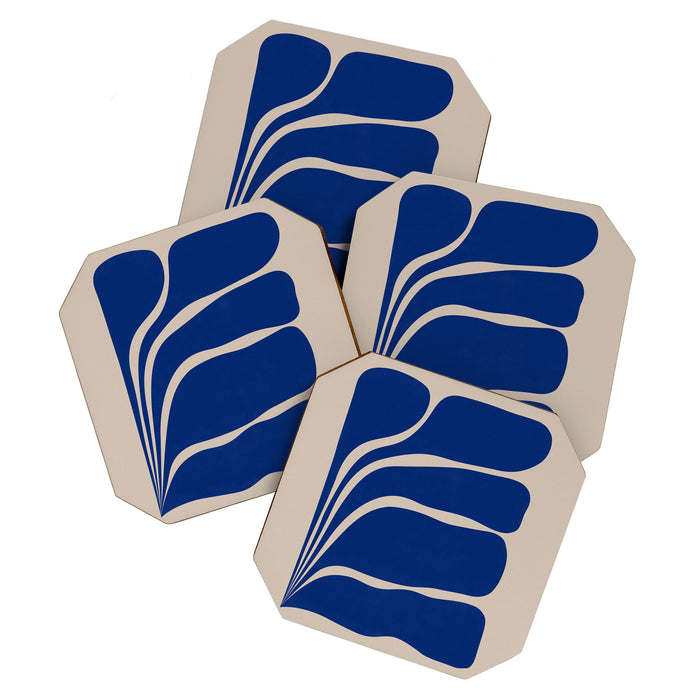 Five Leaf Plant - 1/3 Coaster Gallery Image 1