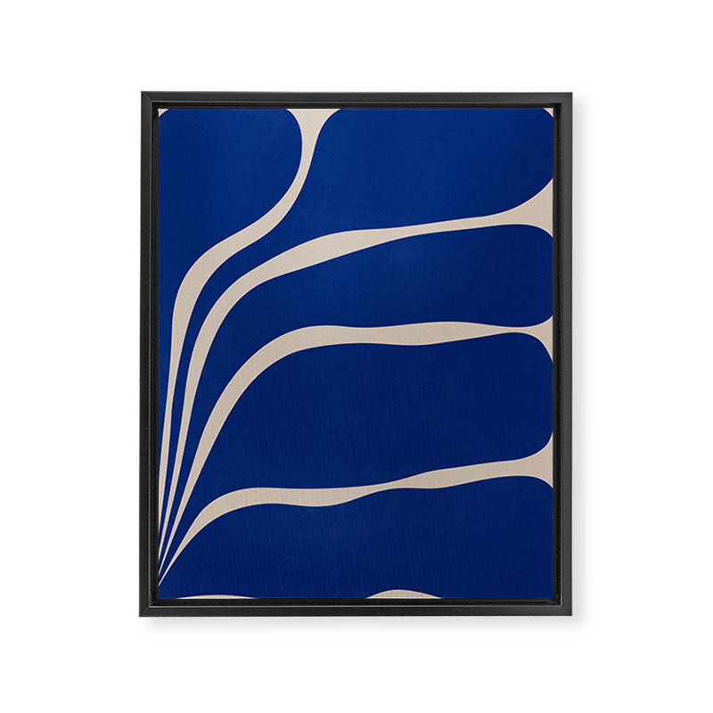 Five Leaf Plant - 1/3 Framed Canvas Print Gallery Image 6