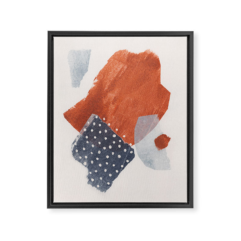 Five Shapes #2 Framed Canvas Print Gallery Image 6