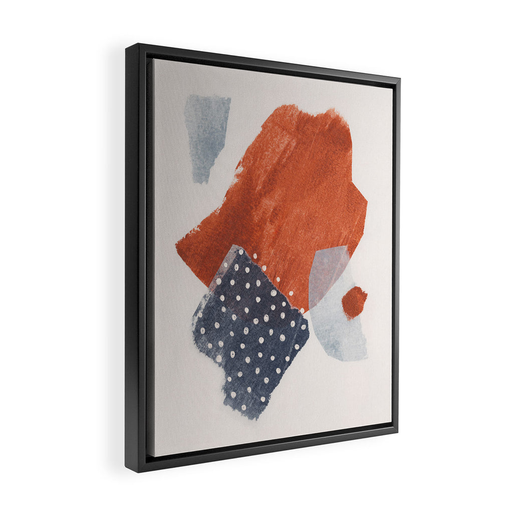 Five Shapes #2 Framed Canvas Print Gallery Image 2