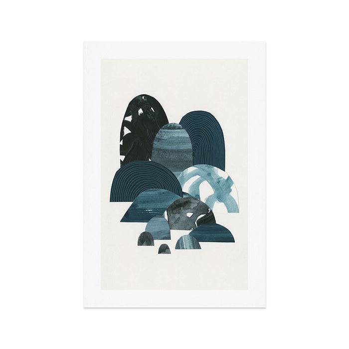 Floating Icebergs Art Print Gallery Image 1
