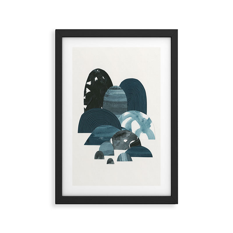 Floating Icebergs Framed Art Print Gallery Image 3