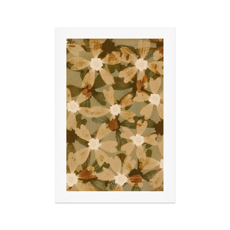 Floral Shadows Art Print Gallery Image 1