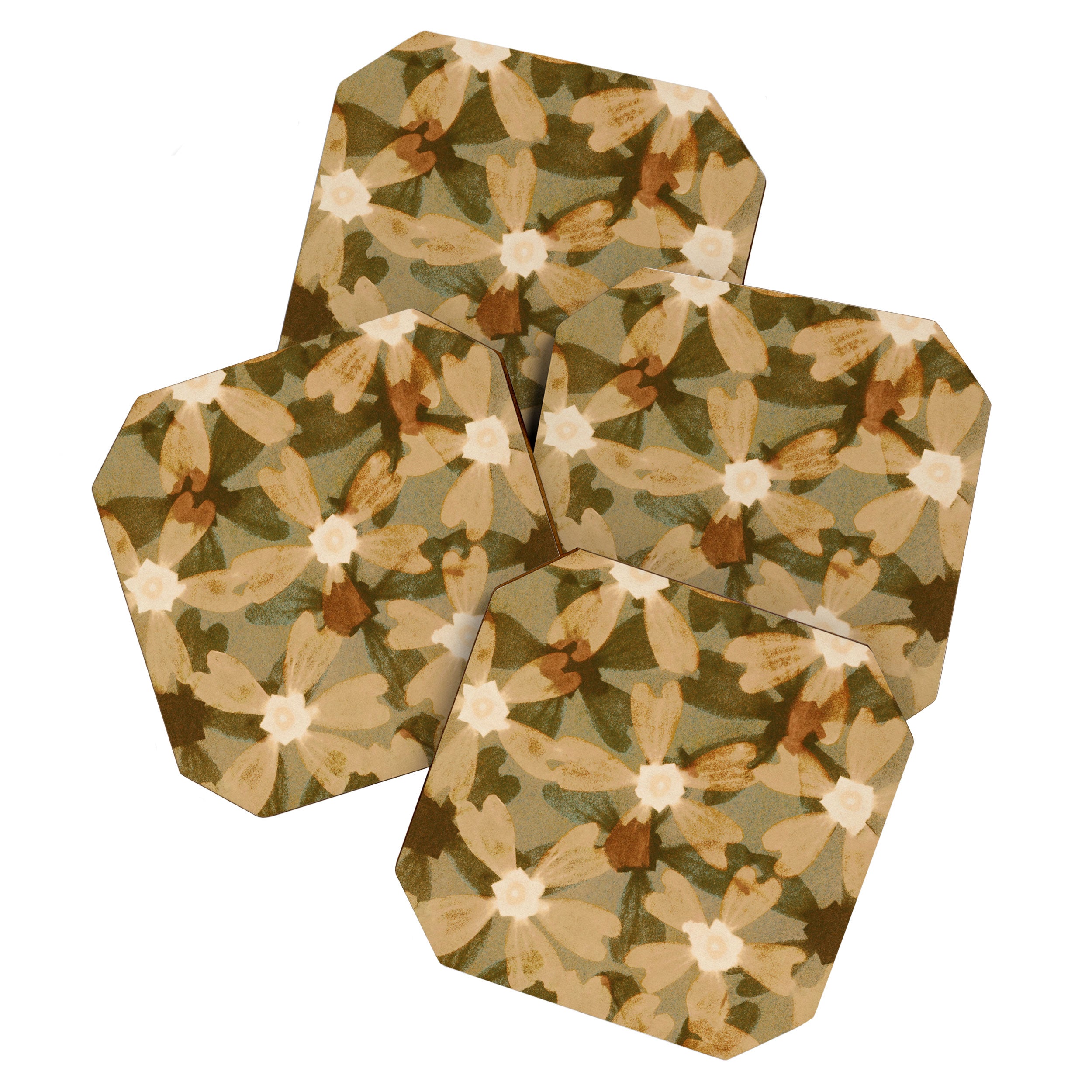 Floral Shadows Coaster Gallery Image 1