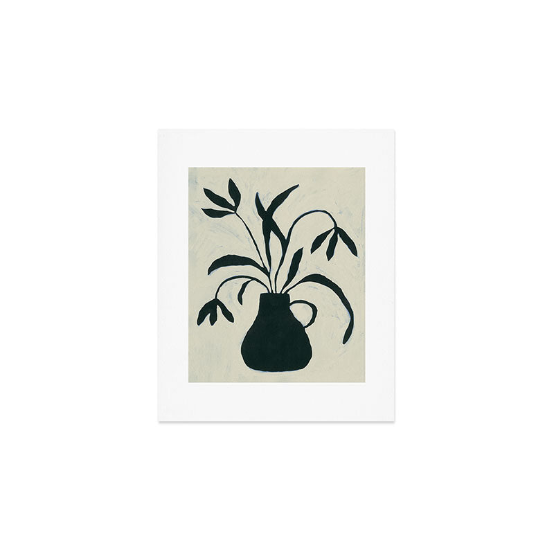Floral Shadows V.2 Art Print Gallery Image 1