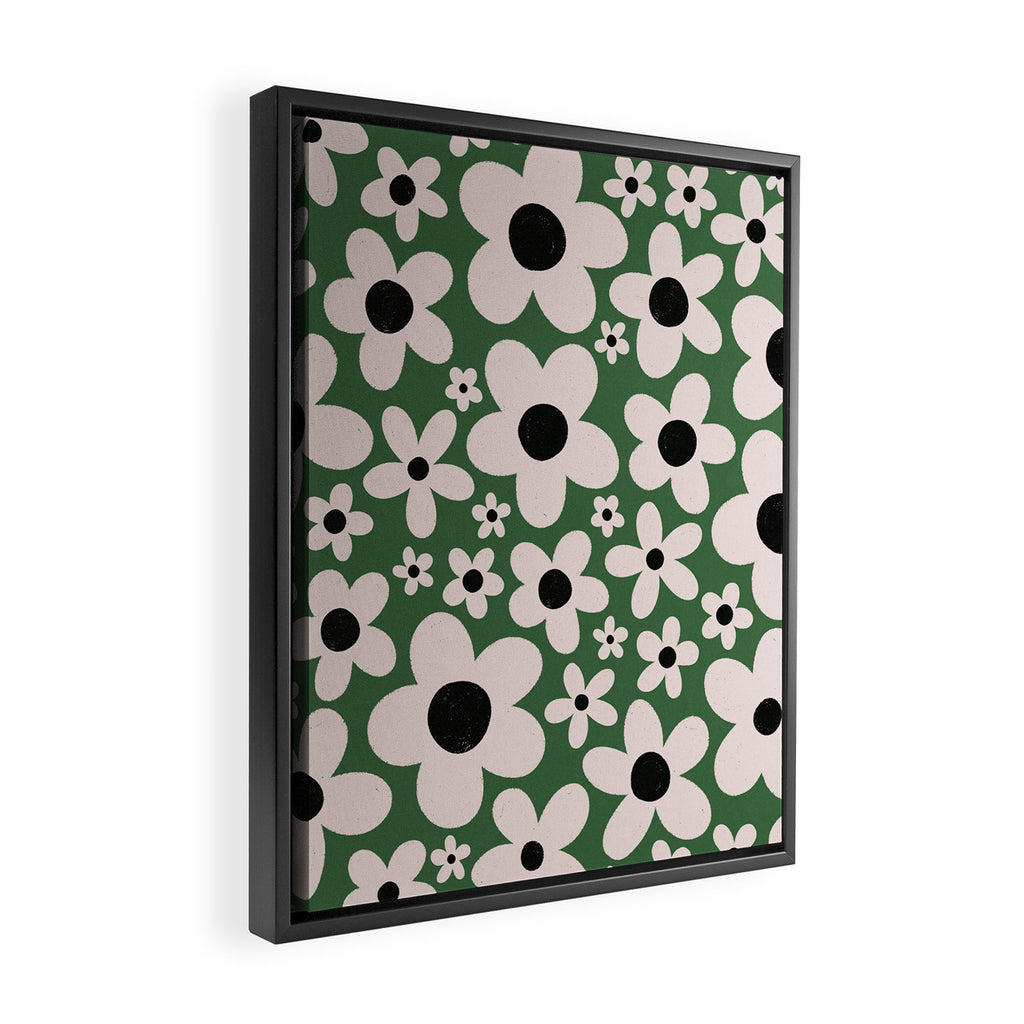 Flower Power #2 Framed Canvas Print Gallery Image 2