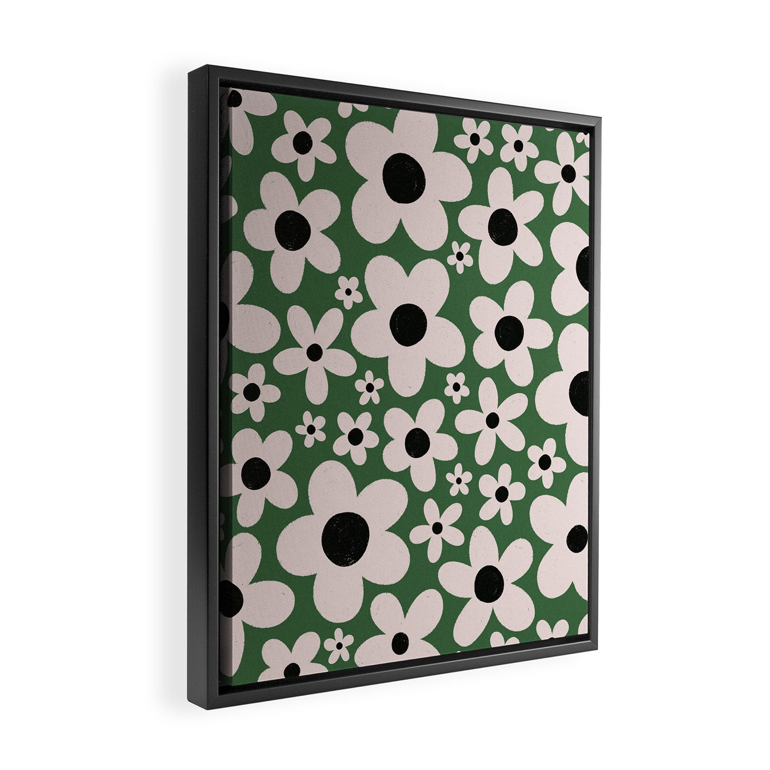 Flower Power #2 Framed Canvas Print Gallery Image 2