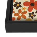 Flower Power #3 Framed Canvas Print Gallery Image 2