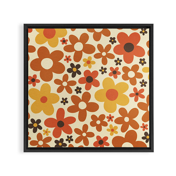 Flower Power #3 Framed Canvas Print Gallery Image 1