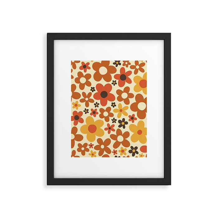 Flower Power #3 Framed Art Print Gallery Image 1